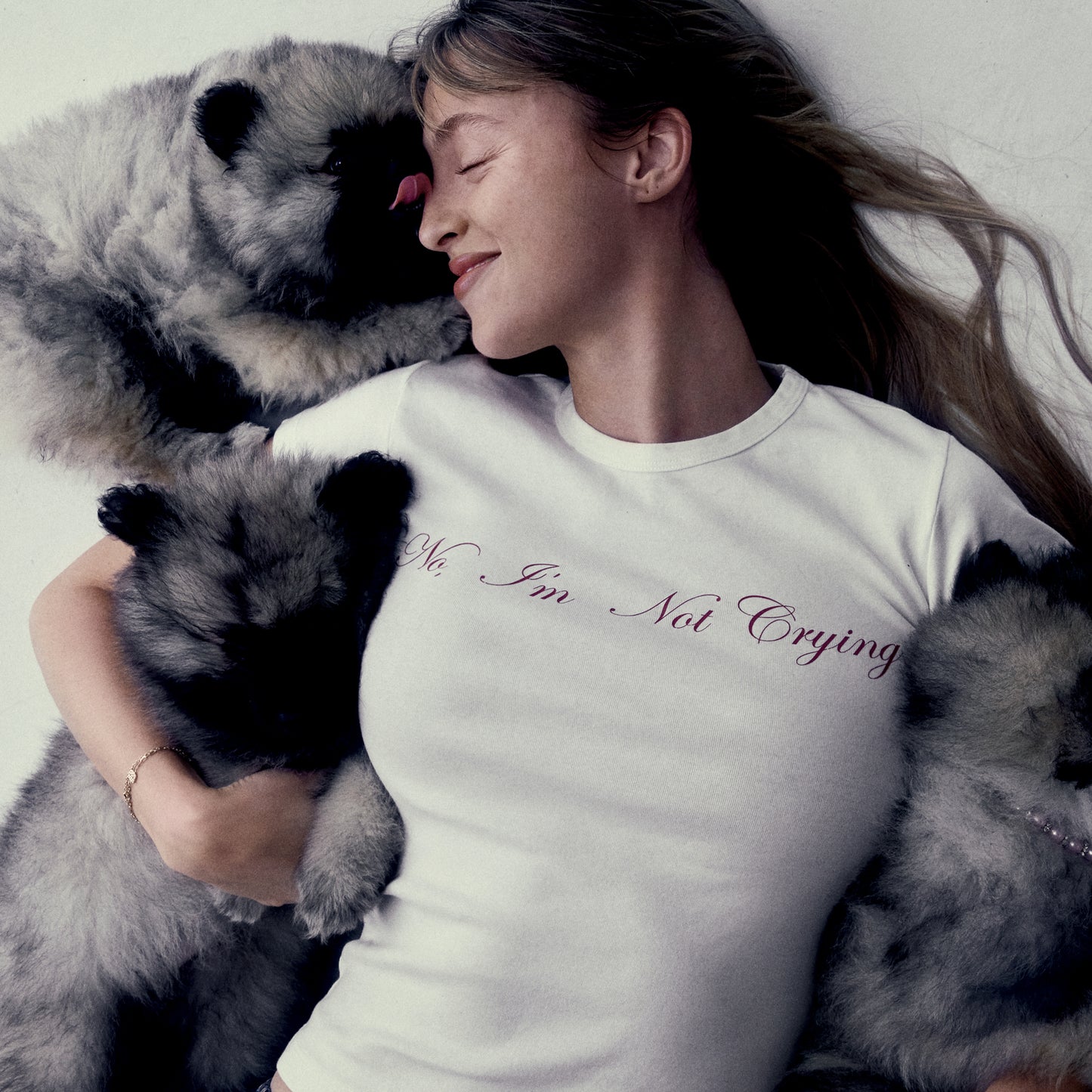 Baby Tee No, I'm Not Crying