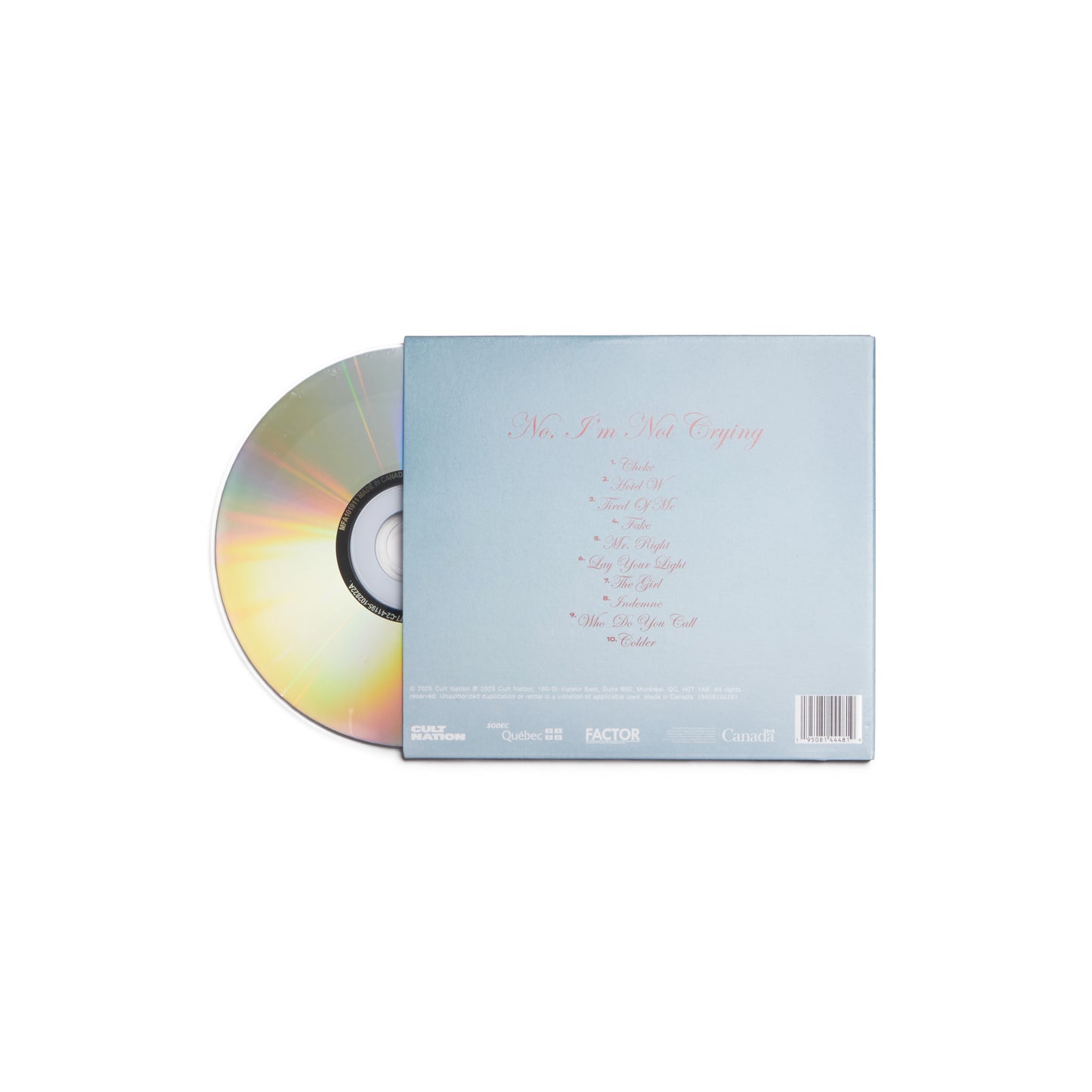 CD No, I'm Not Crying