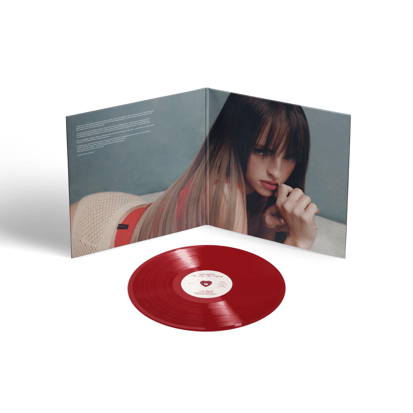 No, I'm Not Crying - Red Vinyl