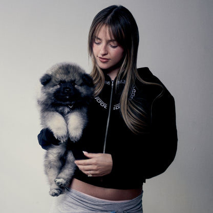 Sweat à capuche zippé No, I'm Not Crying